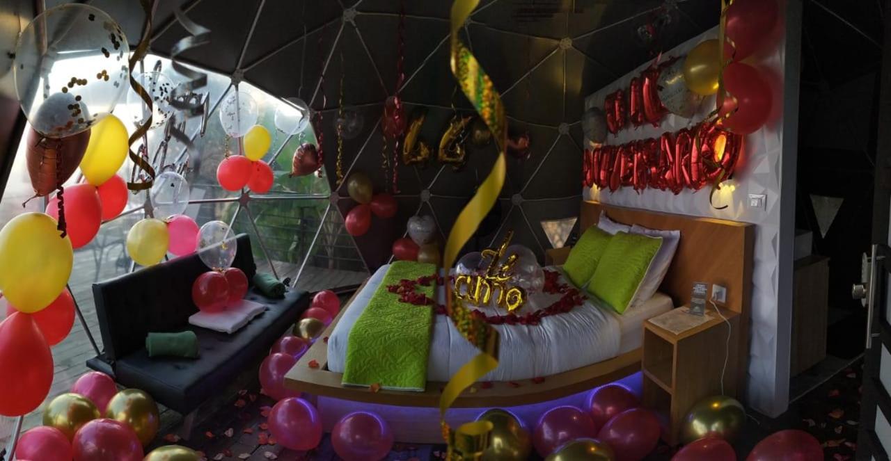 ホテル Solaris Glamping Exclusive Tena エクステリア 写真